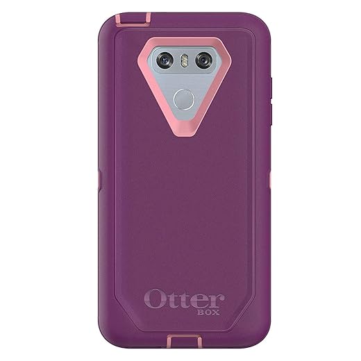 Rugged Protection OtterBox Defender Series Case for LG G6 - Bulk Packaging - Vinyasa (ROSEMARINE/Plum Haze)