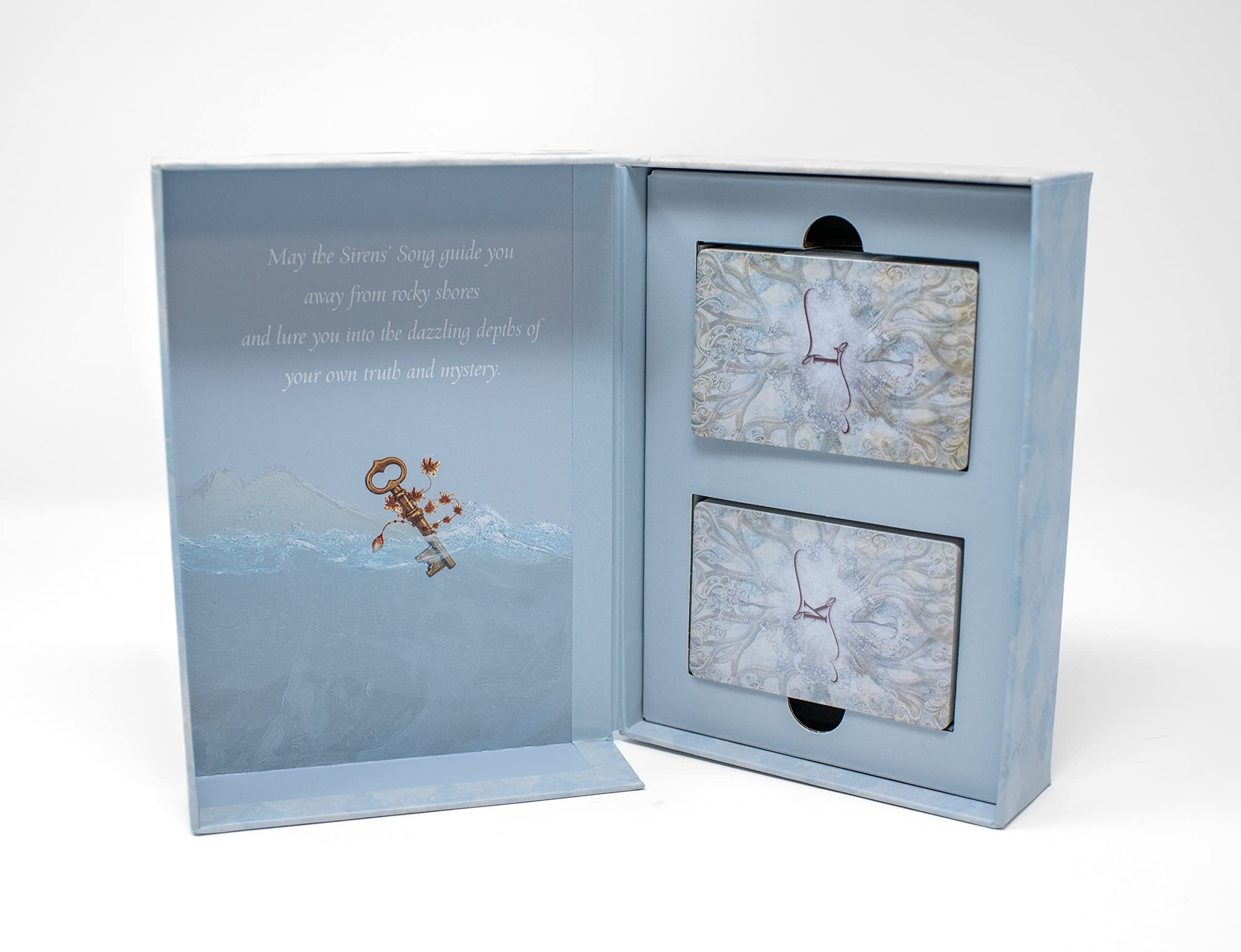 The Sirens’ Song: Divining the Depths With Lenormand & Kipper Cards Includes 40 Lenormand Cards, 38 Kipper Cards & 144-page Full Color Guidebook