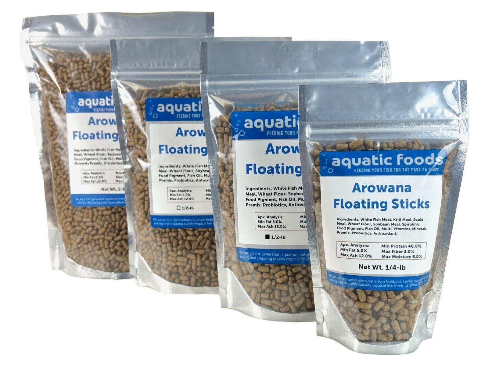 Aquatic Foods Inc. Arowana 3/8