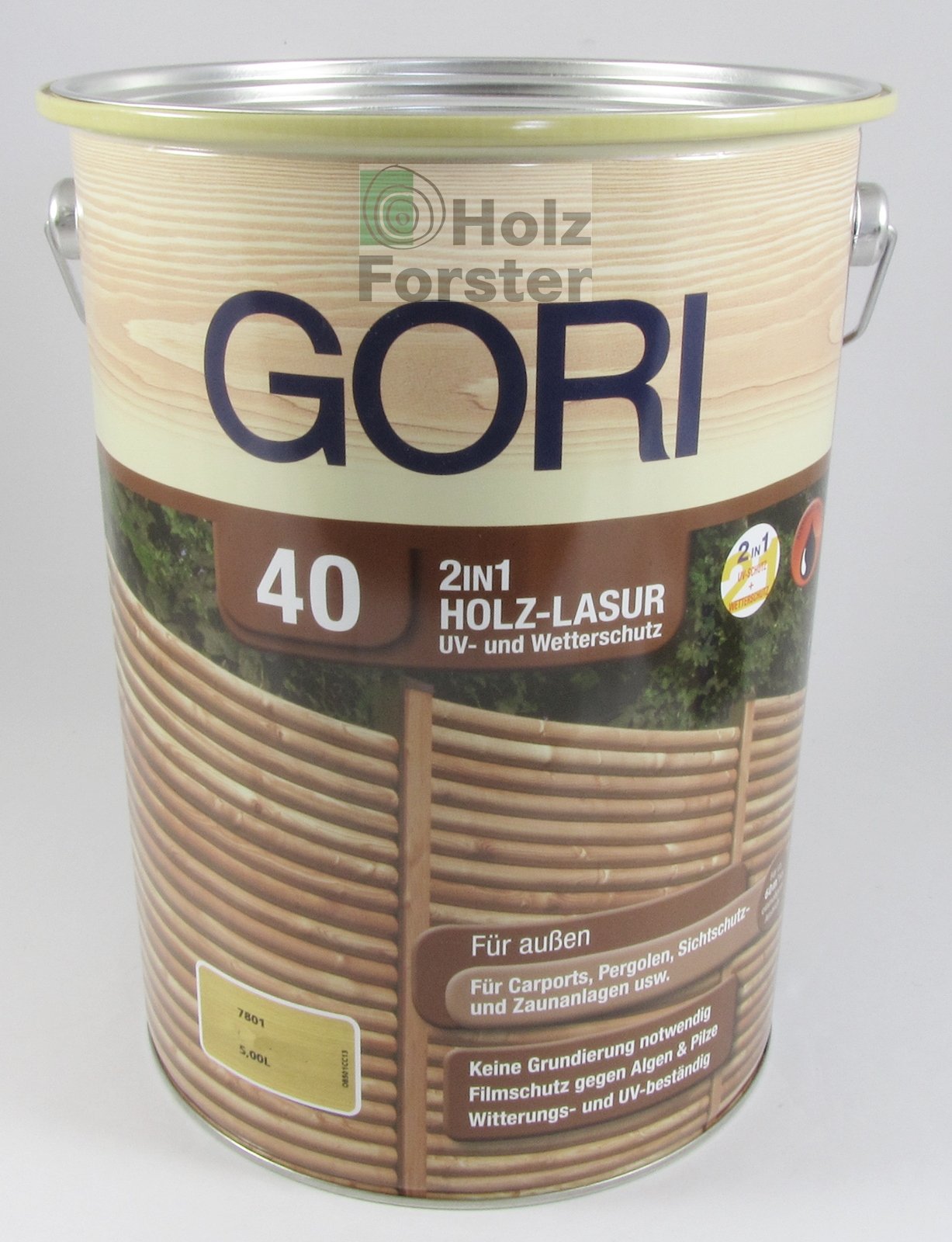 GORI 40 Holzlasur 2in1 - 5L (7802 Kiefer)