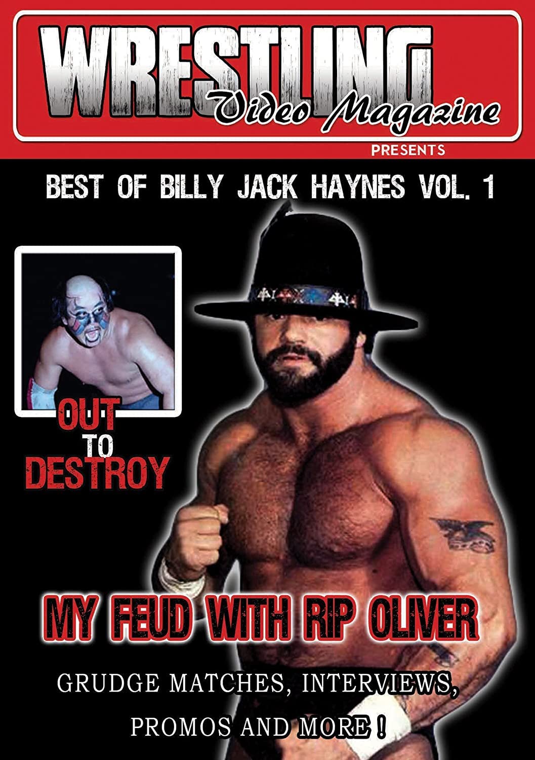 DVD Billy Jack Haynes Vol 1 edicion Alemania para coleccionistas de lucha libre
