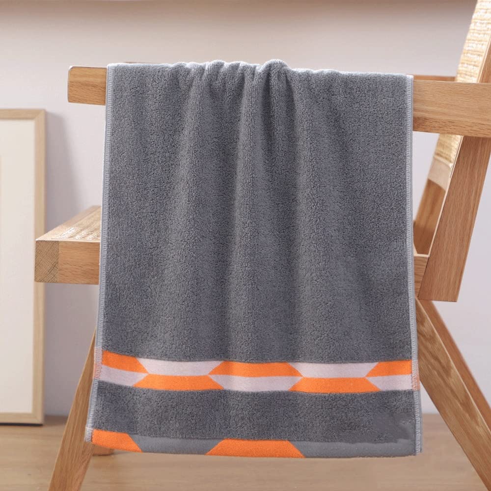 Drap de bain adulte en coton grande capacité d'absorption style britannique élégant