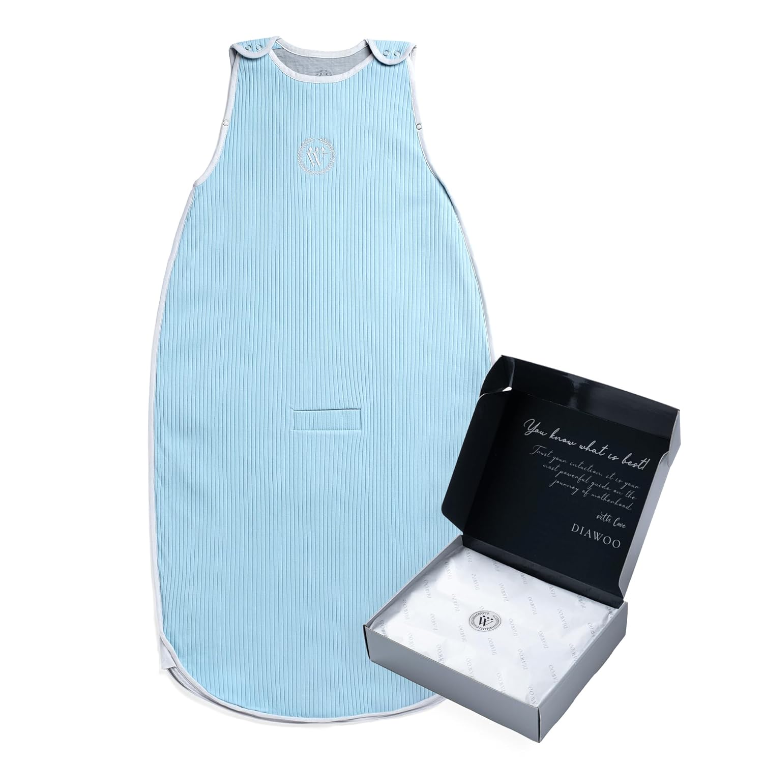 4 Season Baby Sleep Sack Merino Wool Organic Cotton Adjustable Sleeping Bag 2 36 Months with Two-Way Zipper