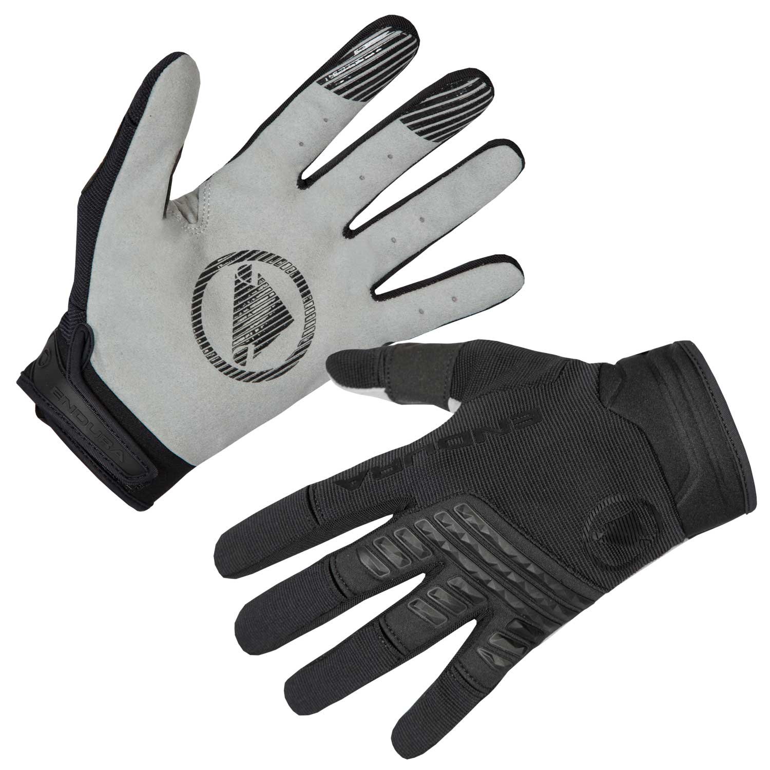 ENDURA SingleTrack Running Cycling Outdoor Sports Windproof Gloves Small. Black