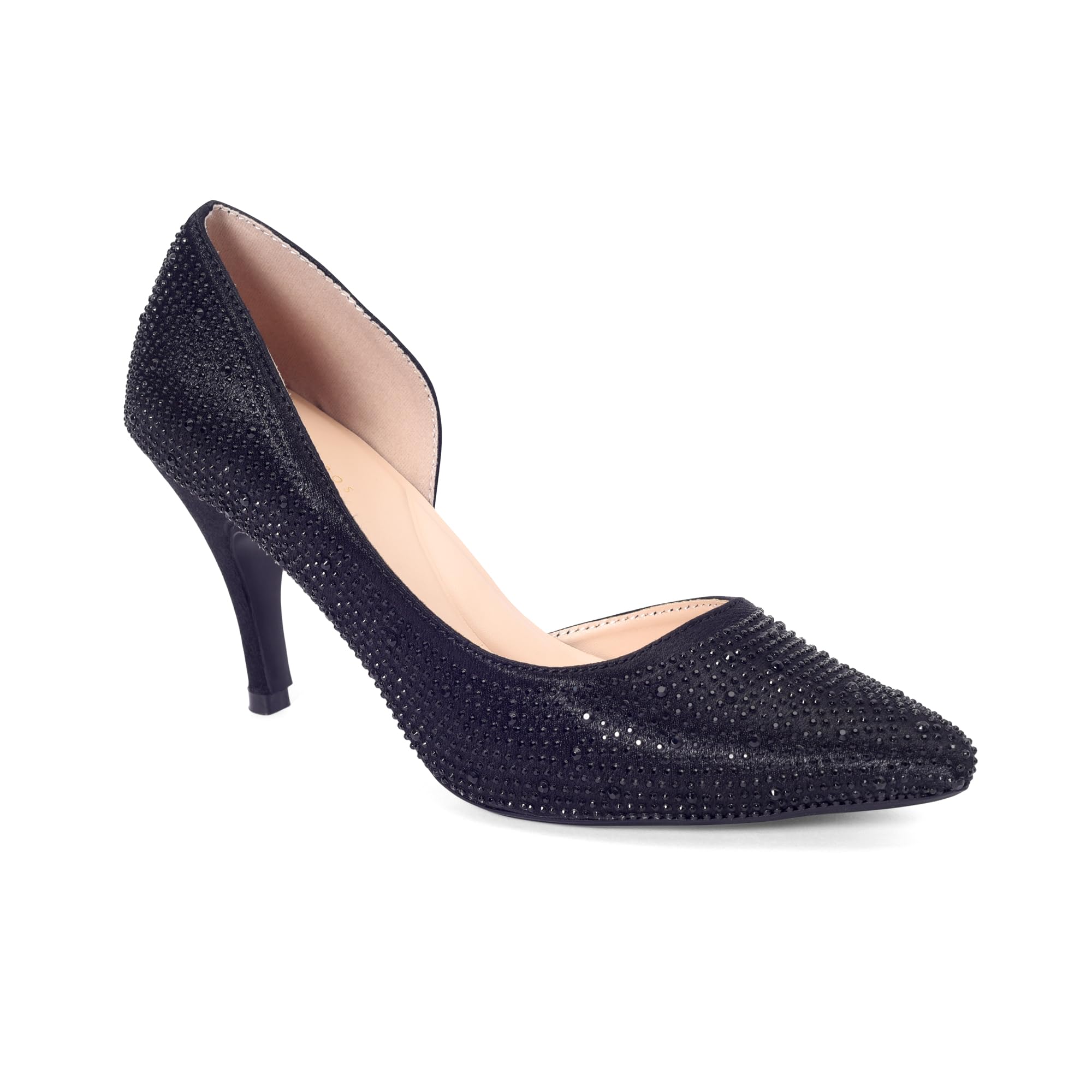 Womens Lino Perros Diamond Studded Slim Pumps Heeled Sandal-picture-31