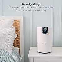 Vista 4 de Purificador de aire Shark HP132 Clean Sense con tecnología neutralizadora de olores, filtro HEPA, 500 pies cuadrados, habitación pequeña