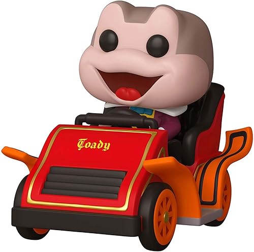 Funko Pop! Ride: Disney 65th - Mr. Toad in Car, rojo, 6 pulgadas