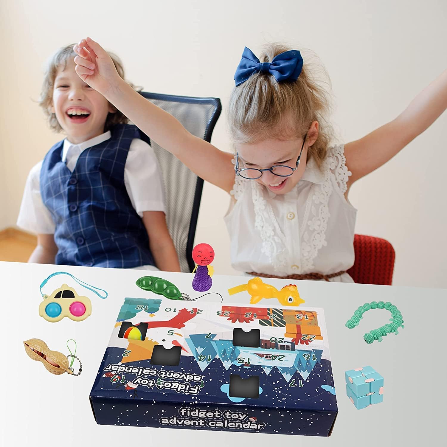 Buy Advent Calendar 2022 Toys for Kids, Christmas Countdown Calendar 24 Days Xmas Gifts for Boys