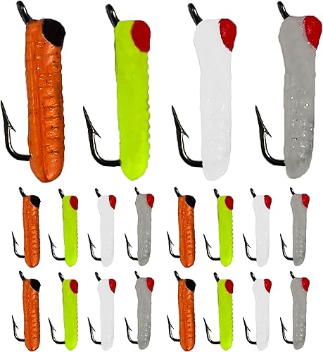 DELONG LURES - Señuelos de pesca de insectos, señuelos para insectos, señuelos de pesca de plástico suave para panfish, señuelos de pesca para