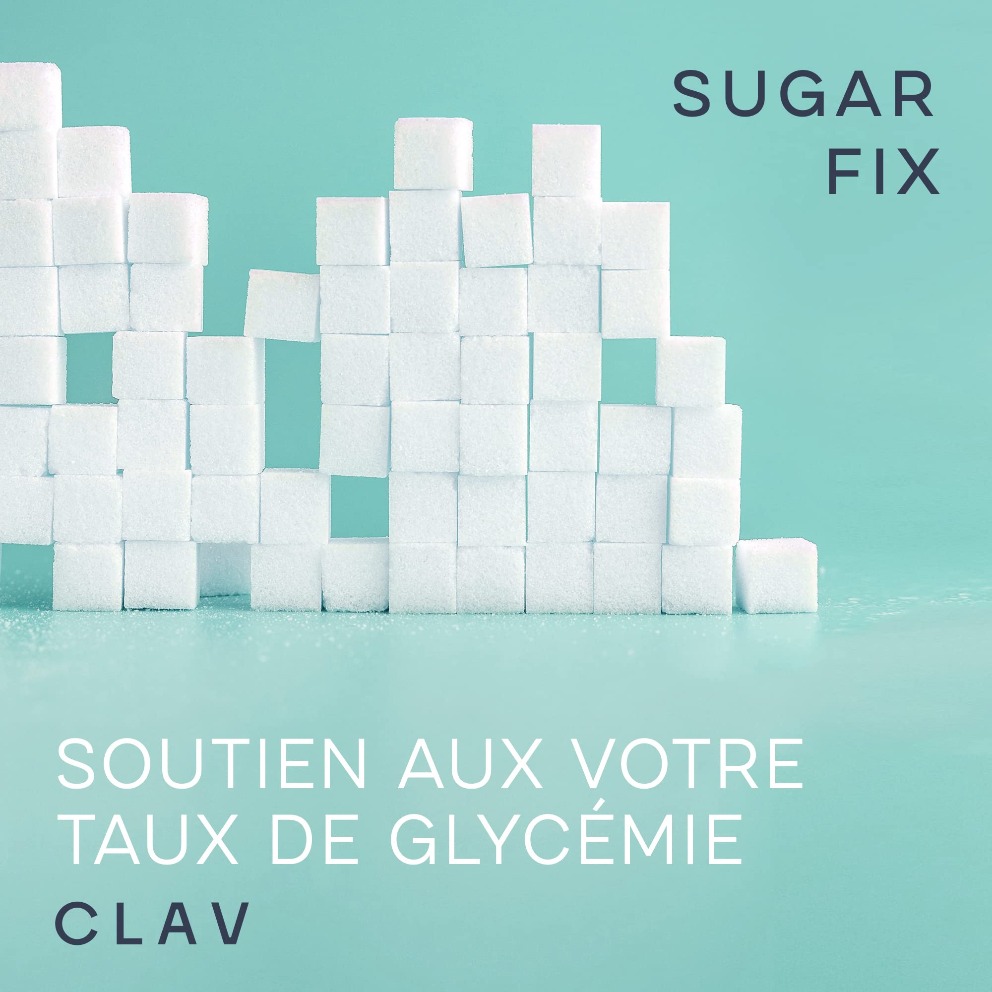 N°9 SUGAR FIX | Pour Contrôle Naturel de Glycémie et Métabolisme Glucidique | Couvre les Besoins Quotidiens en Chrome et en Zinc | 400mg de Cannelle + Syzygium Cumini + Melon amer | 60 Gélules Vegan