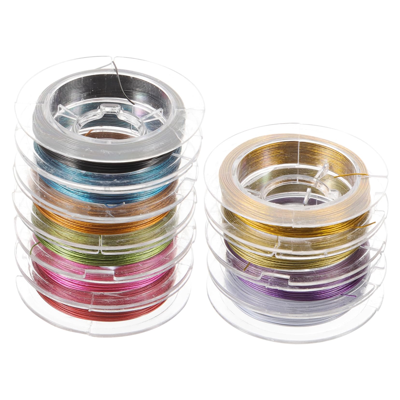 TEHAUX 4sets Rame Multi- Per Resistente All Per Collane e Accessori Adatto Per Artigianato e Creativi