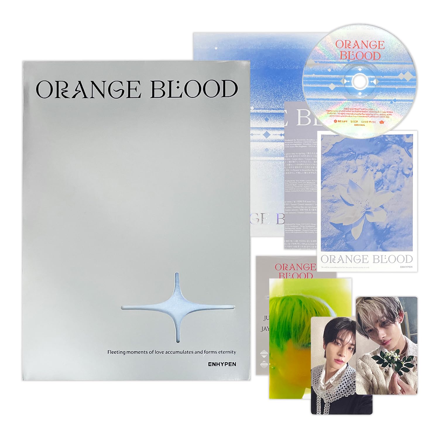 ENHYPEN - [ORANGE BLOOD] (KALPA Ver.) Photo Book + CD-R + Photo