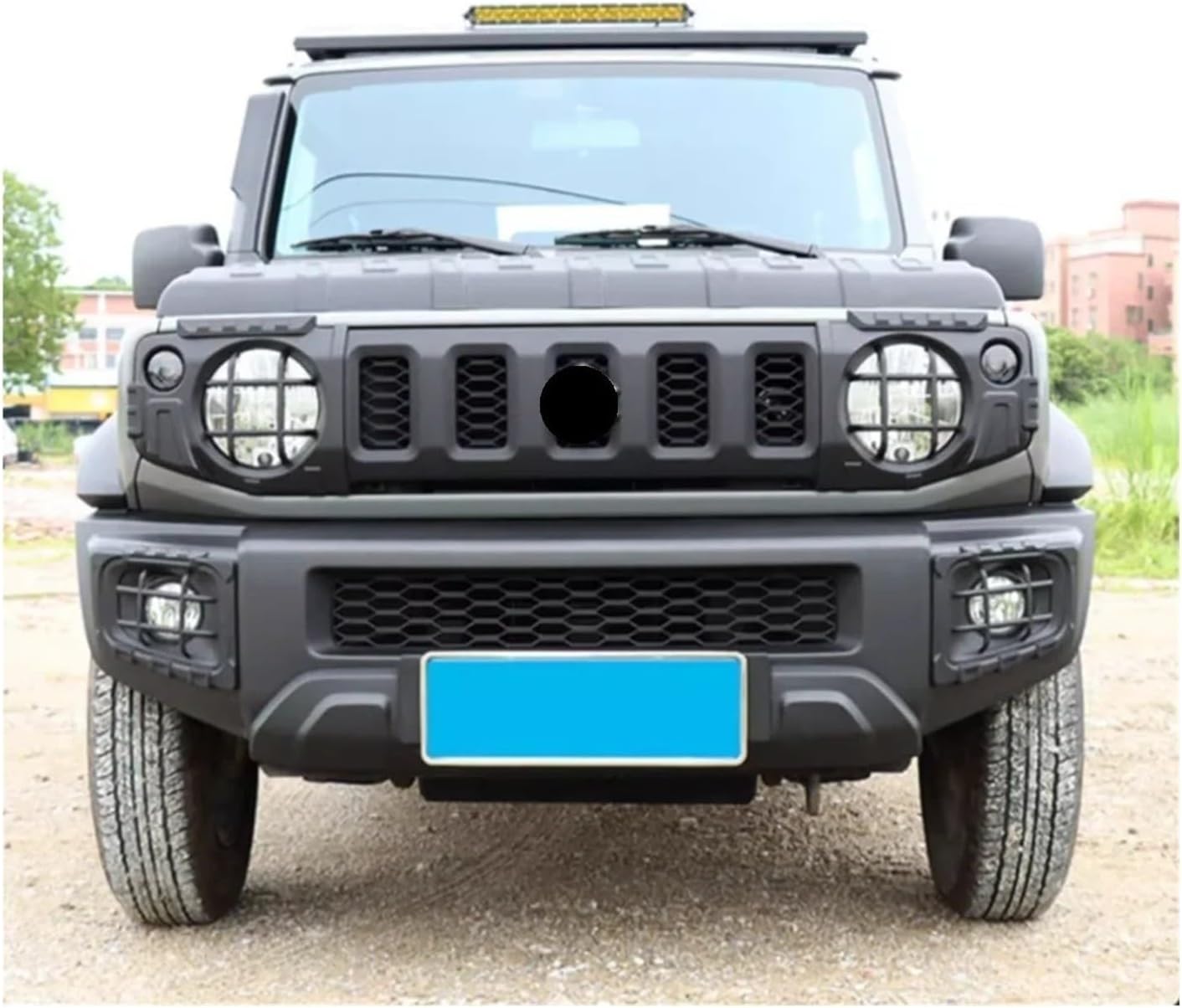 Car Front Fog Light Protection Headlight Rear Tail Lamp Cover For Suzuki Jimny JB74 2019-2025 Exterior Accessories ABS
