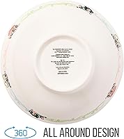 Vista 109 de Silver Buffalo The Powerpuff Girls Girl Power Featuring Blossom, Bubbles, and Buttercup Ceramic Ramen Noodle Rice Bowl with Chopsticks, Microwave