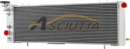 Miniatura 1 de Radiador de aluminio CU1193 para 1991-2001 Jeep Cherokee Comanche Wagoneer XJ 2.5 L4 4.0 L6 Radiador de gas 3 radiadores de núcleo de fila