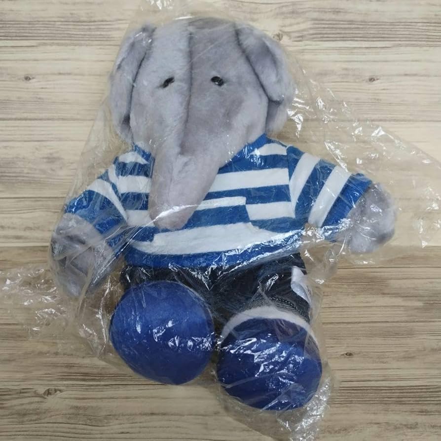 Amazon.co.jp: ぞうのババール ぬいぐるみ : おもちゃ