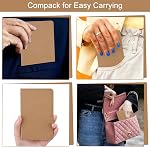 ZCZN 12 Pack Mini Blank Notebook, Jounural Kraft Notebooks, 30 Sheets/60 Pages, 3.5 * 5.5 Inches Notebooks Bulk, Diary, Subject, Memo Notebooks for Work, School, Office (12)
