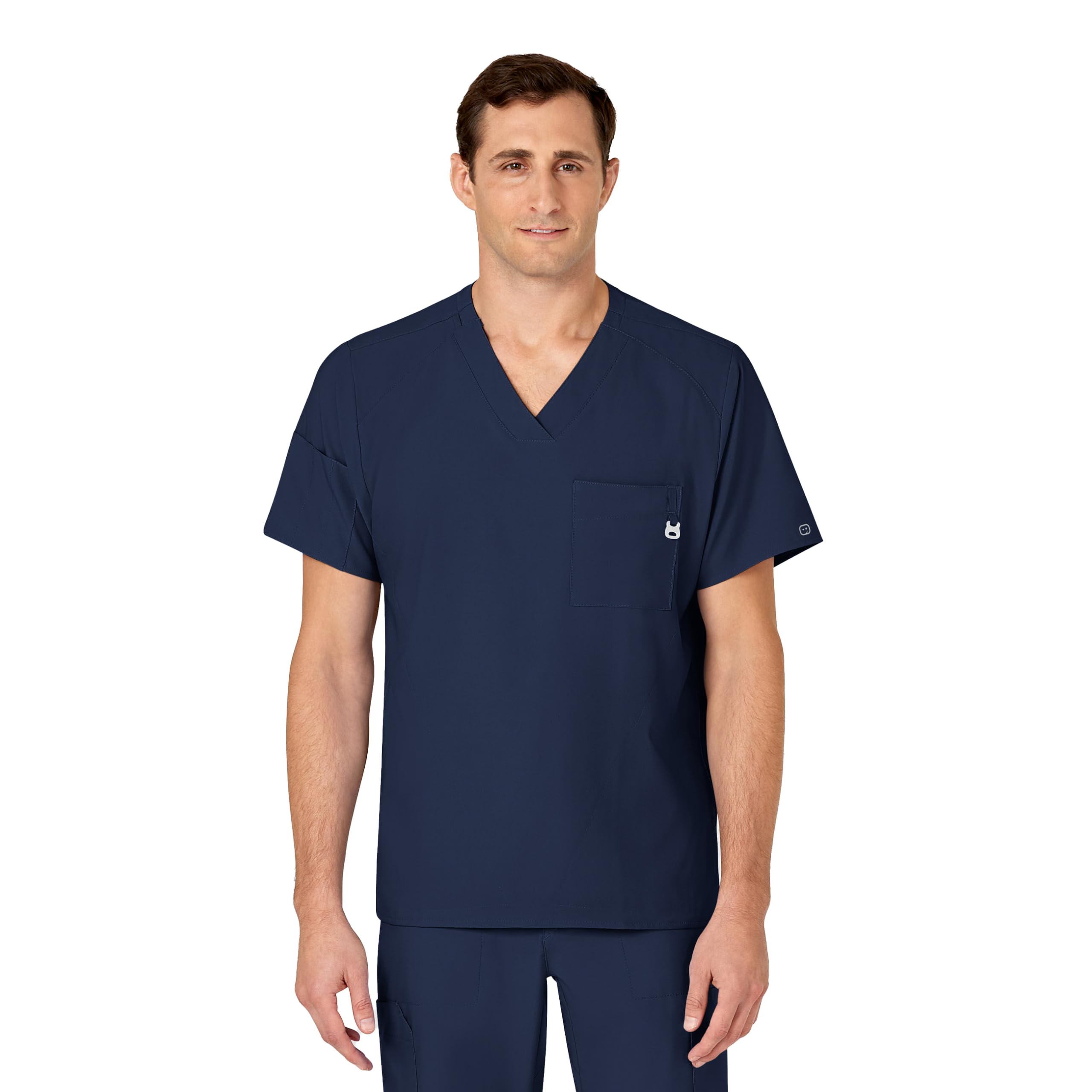 WonderWink Men's V-Neck Top