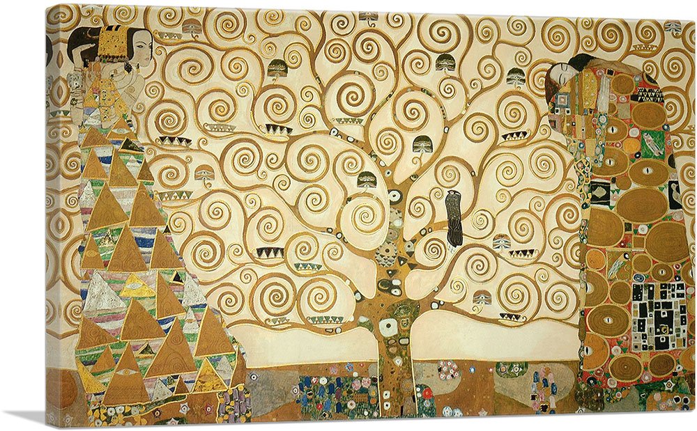 Amazon.co.jp: ARTCANVAS 生命の樹 1909 キャンバスアート