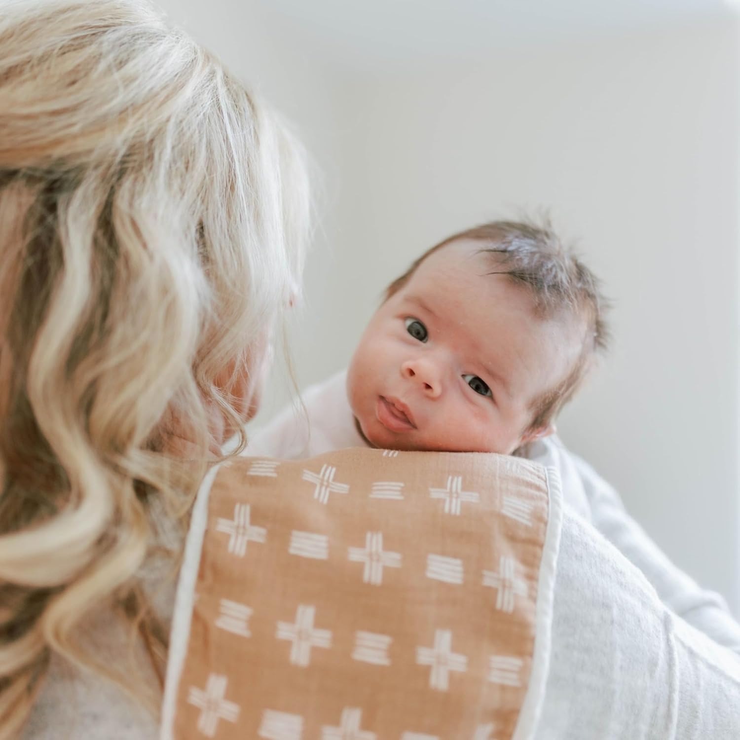 Crane Baby Muslin Baby Burp Cloths Set of 3, Safari Animal Print, 100% Cotton, Absorbent, Lightweight, 7"X20", Baby Newborn Essentials, Safari Baby Stuff - Image 11