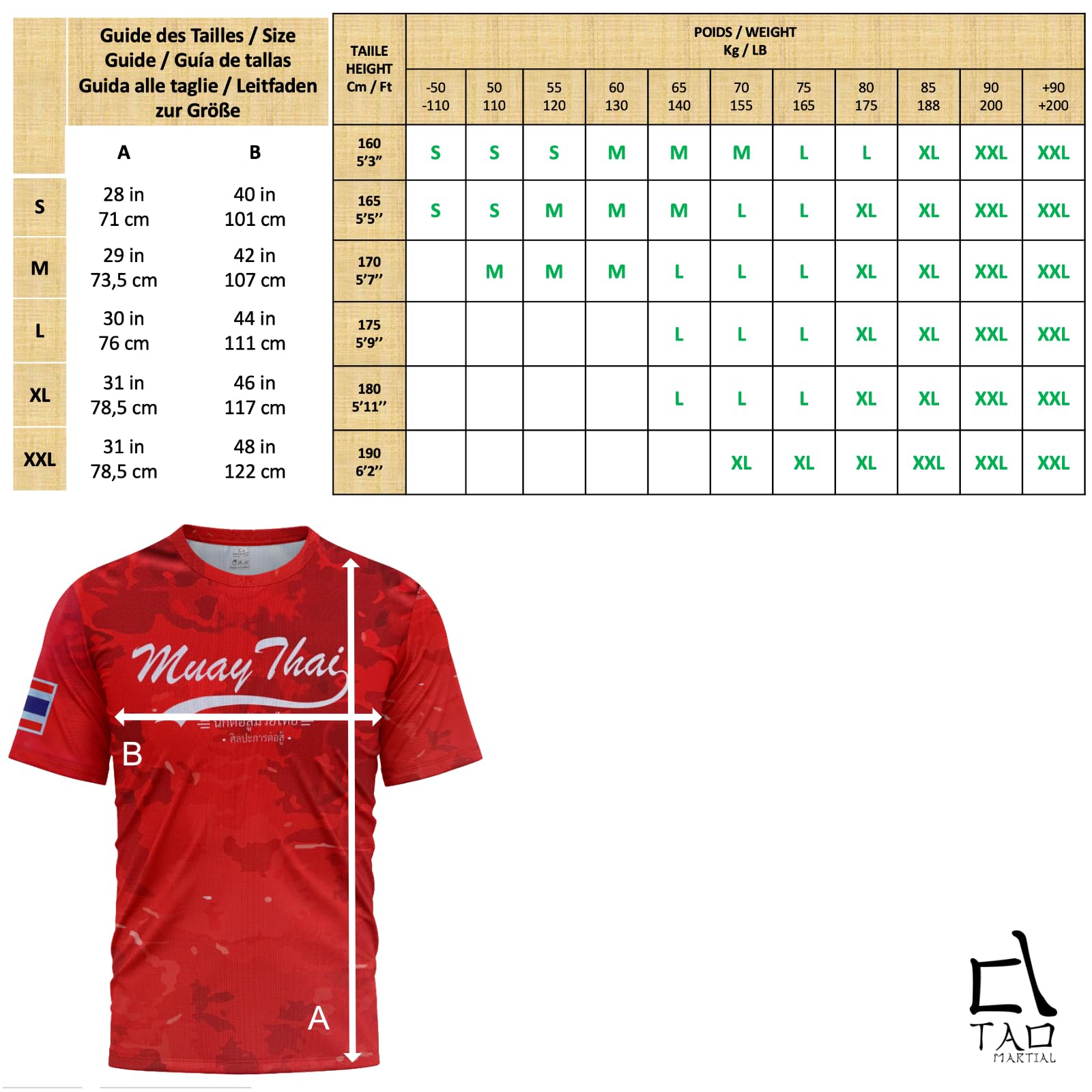 Camiseta Muay Thai Dry Fit Top Manga Corta Diseño Camuflaje