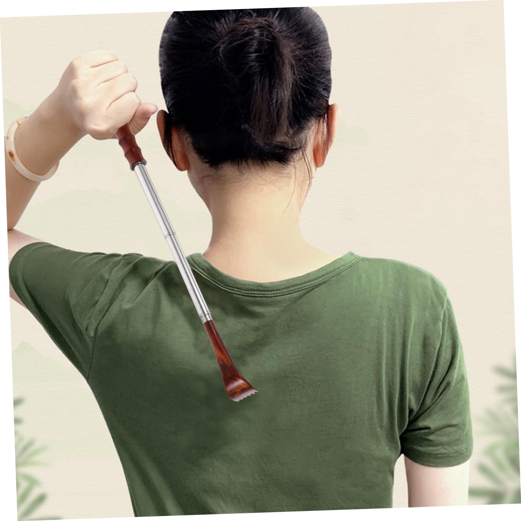 TOVINANNA scratch elder Mexico handle travel manual long handle aldult China massage manual scratcher Antipruritic scratch helper Metal hammer