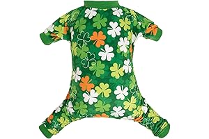 Adorable CuteBone Dog PJs for St. Patrick's Day
