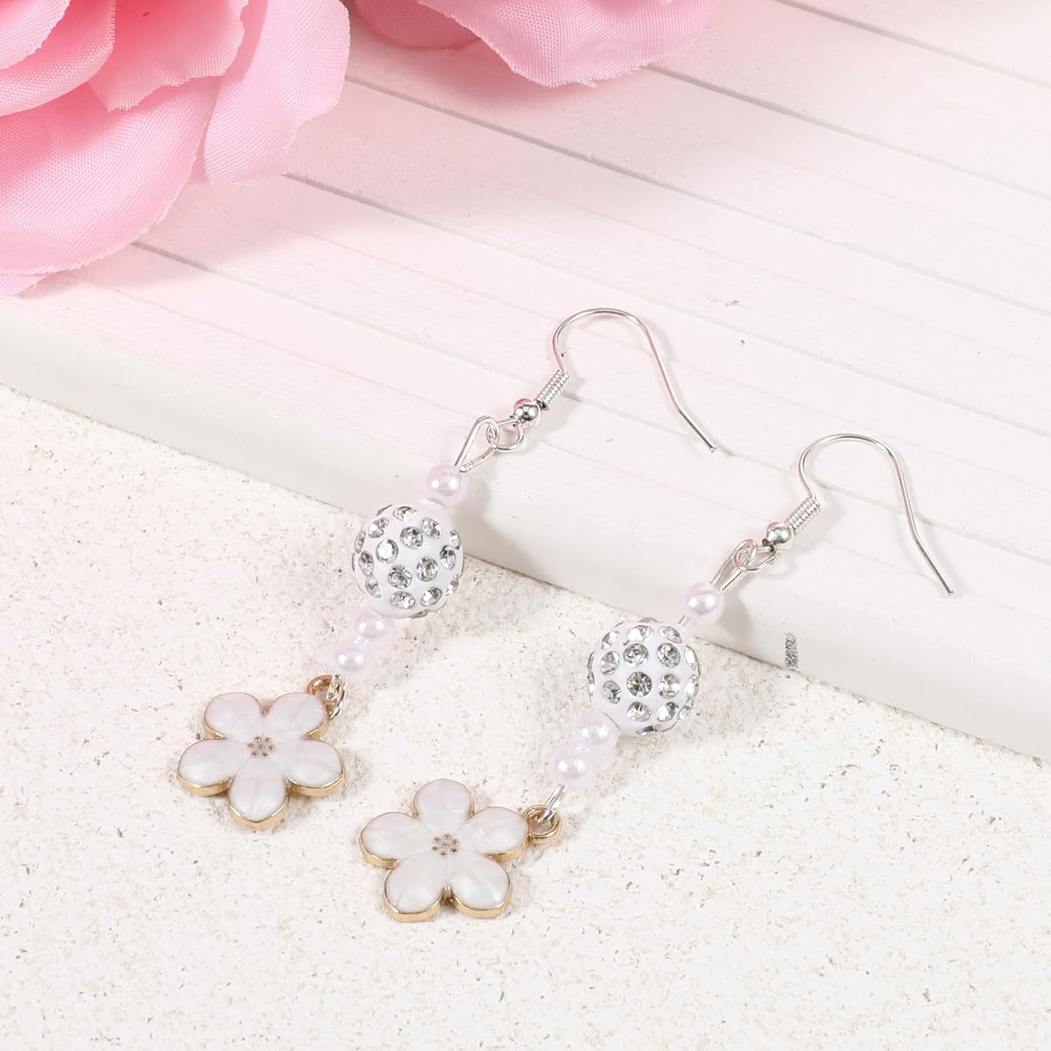 500 Pcs Stainless Steel Earring Hooks, Sliver Ear Hooks for Jewelry Making with 500pcs Silicone Ear Backs Stoppers Earring Making Supplies Kit, Ears Wires French Wire Hook - Image 5