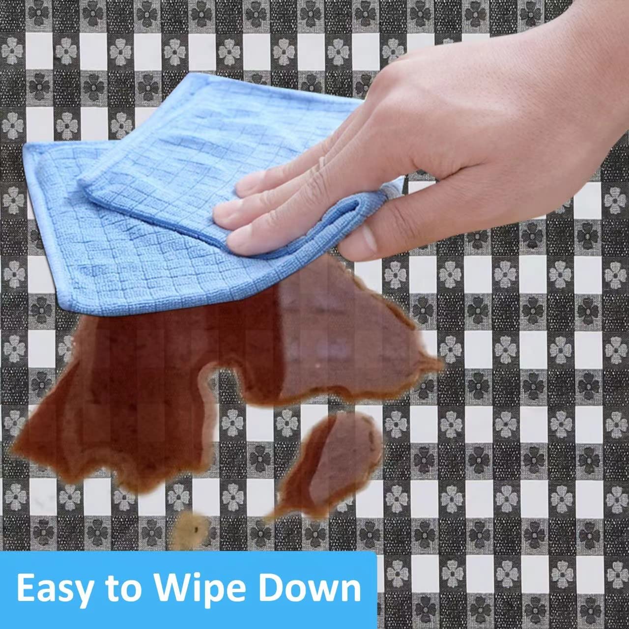 Picknick-Tischdecke Mit Bankbezug – Wasserdichte Vinyl-Abdeckung Für 1,8m Tisch, Inkl. 2 Sitzbankbezüge, Elastischer Rand