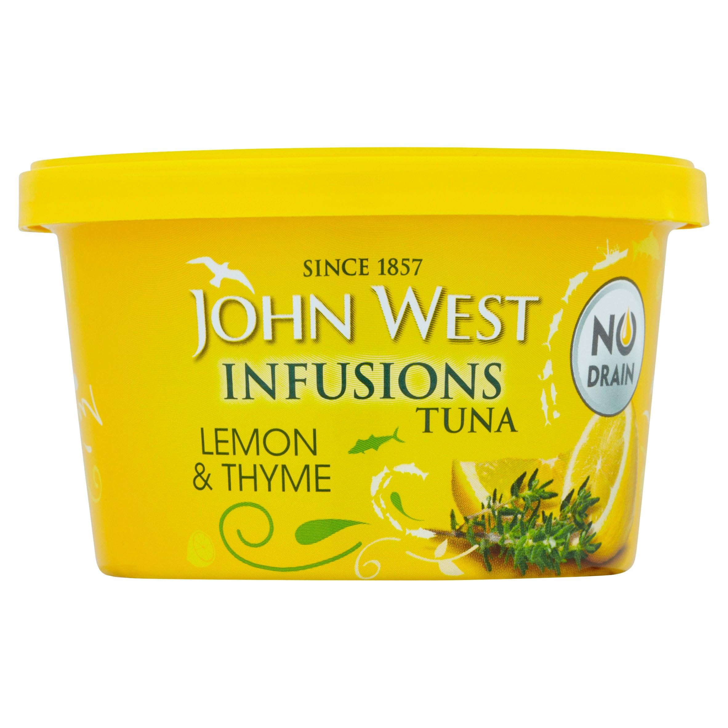 John West Tuna Infusions Lemon & Thyme 80g
