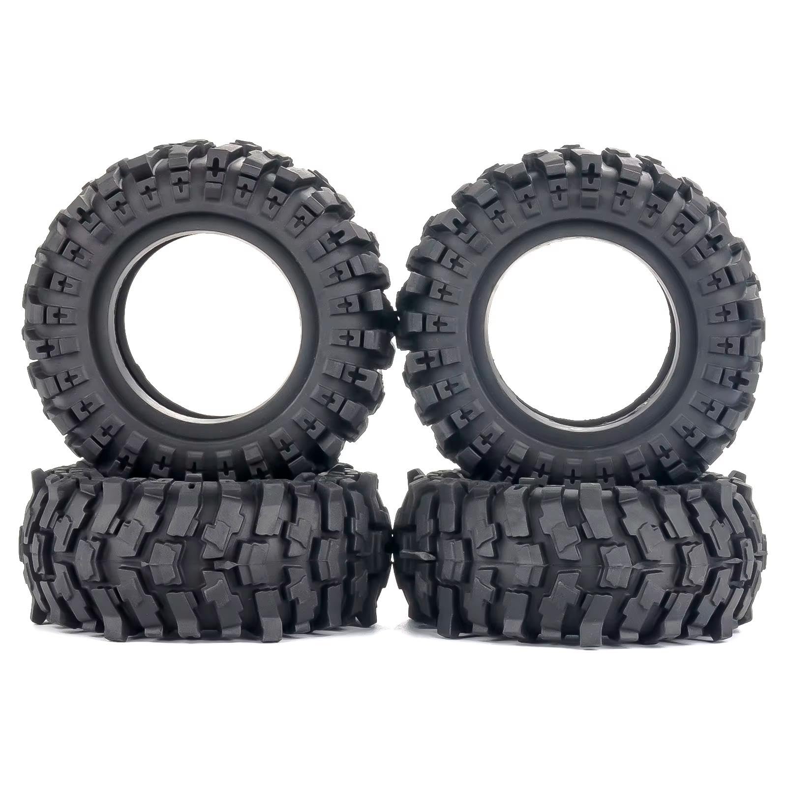 84x34mm Pneumatici Arrampicata Per 1/10 1/12 Parti Automobili Modello RC