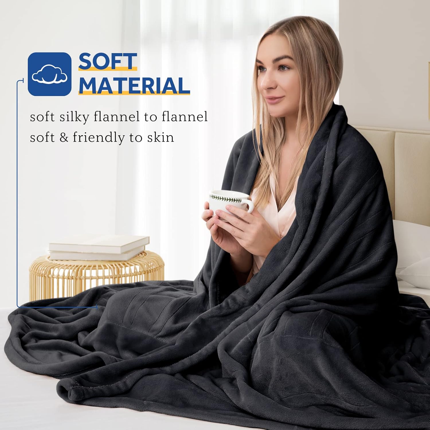 review Sealy Electric Blanket & Heated Mattress Pad Full Size, Flannel Heated Blanket with 10 Heating Levels & 1-12 Hours Auto Shut Off, Zone Heating Electric Bed Warmer with Deep Pocket