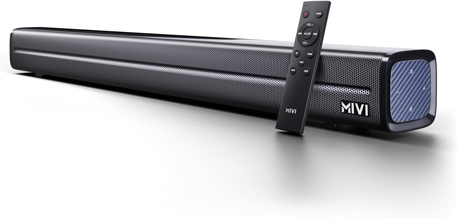 Mivi Fort Q80 Soundbar with 80W Surround Sound, 2.2 Channel soundbar