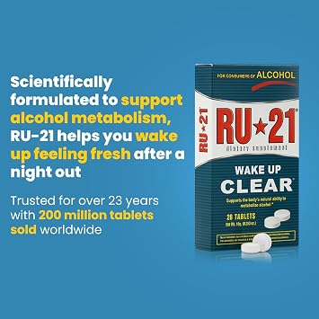 The Supplement For When You Want To Drink & Work The Next Day (20 Pills)