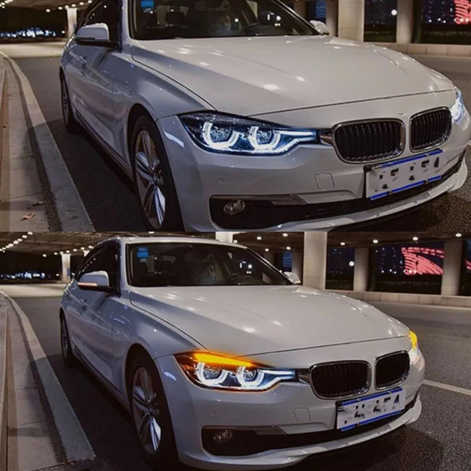 Automobile LED Headlights Assembly Compatible For F30 F35 320i 328i 335i 3 Series 2013-2018 Replace Halogen Xenon Headlight Car Accessories