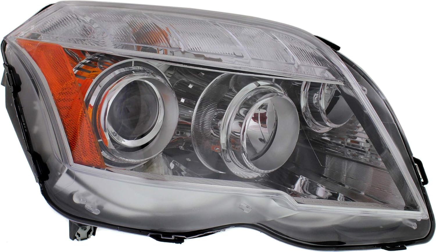Evan Fischer Passenger Side Headlight for Mercedes Benz GLK350 4Matic Base 2010-2012 Halogen With bulb(s) 4-Door, Sport Utility Replaces# 2048207359