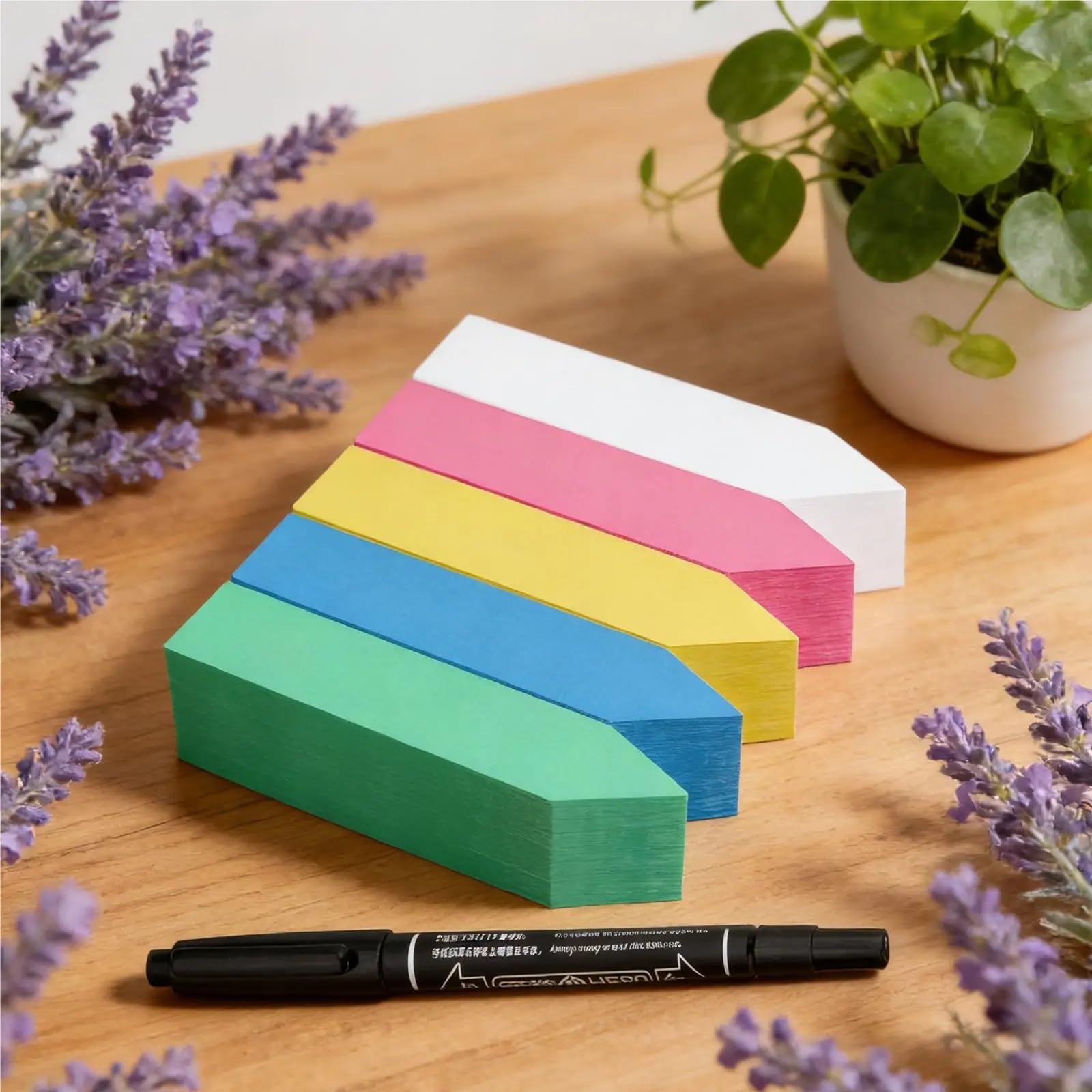 Etiquette Jardin Étiquettes de jardin, signes légumes avec stylo, étiquettes pépinière for fleurs, extérieur, intérieur, serre, cour, Patio, lit surélevé, 500 pièces