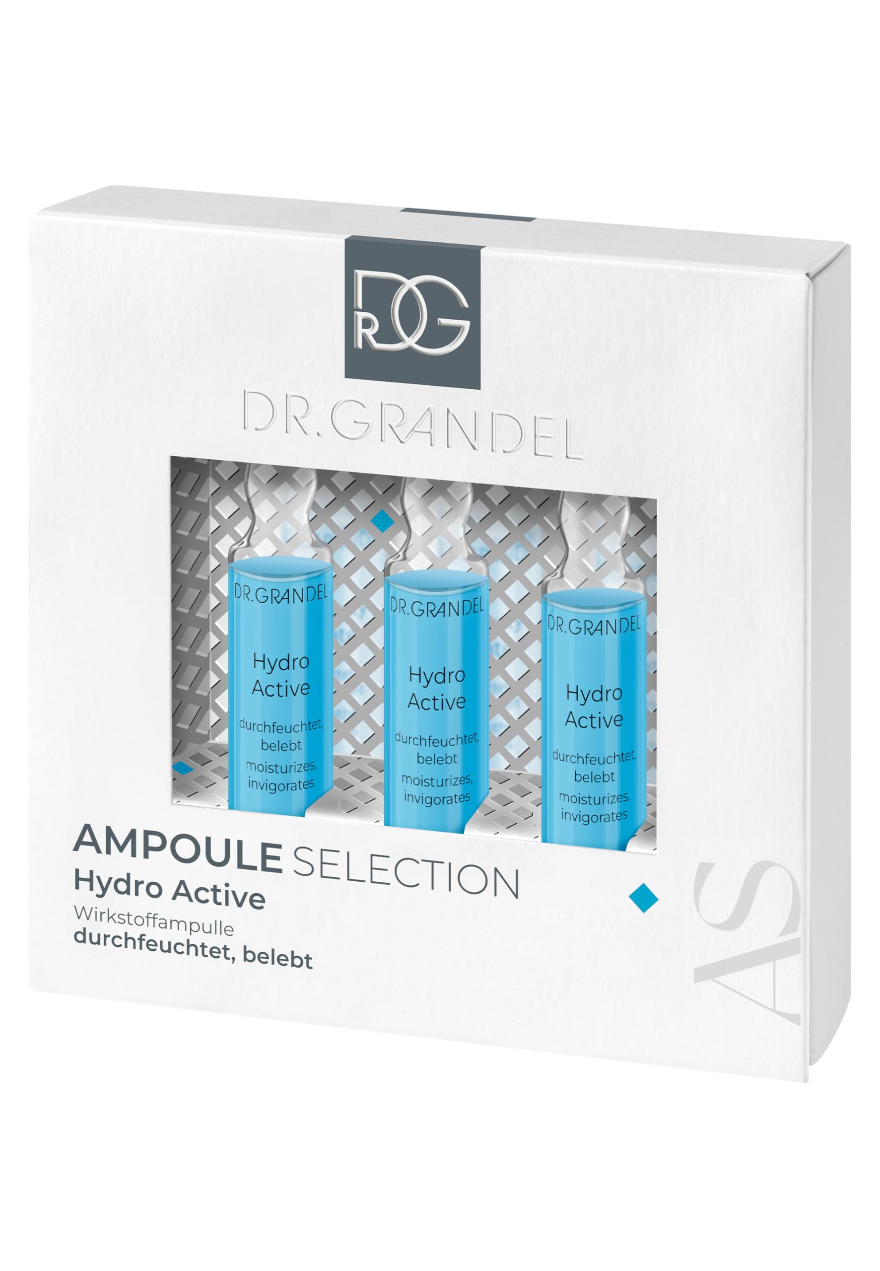Dr Grandel prodotto beauty Hydro Active Ampoules As 3X3