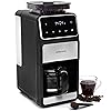 andrew james Drip Filter Coffee Machine with Built in Grinder, Bean to Cup Coffee Maker with Programmable Keep Warm Function, Easy to Use Filter Coffee Maker Machine Ideal for Home or Office (1.5L)