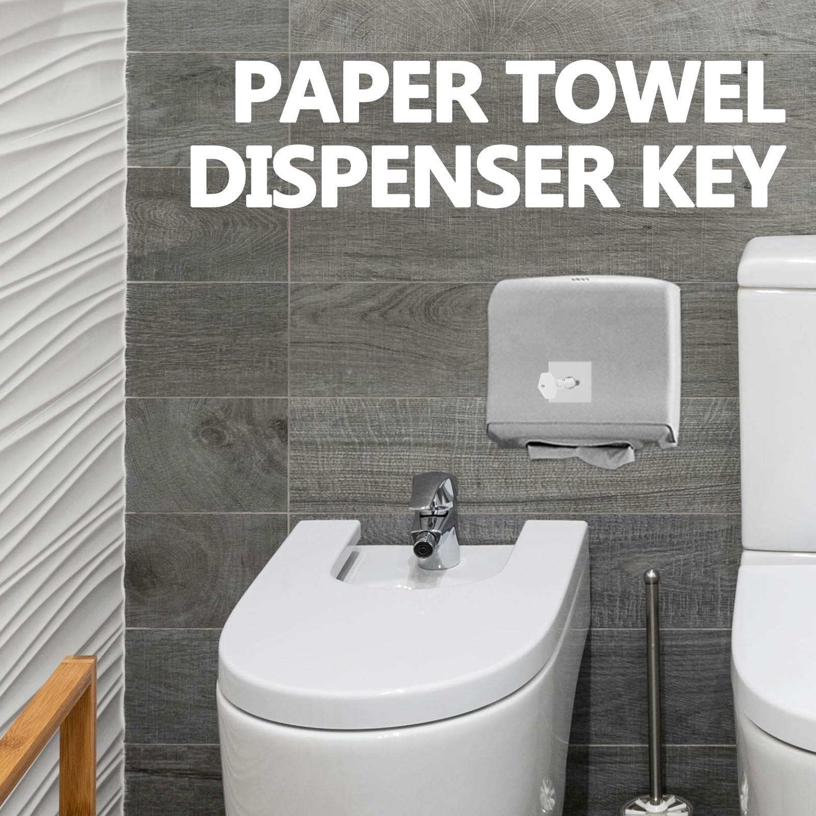 Clé De Distributeur De Papier Hygiénique De 2 Pièces Clé Pour Distributeur De Lingettes De Papier Clé De Rechange Pour Distributeur De Papier Hygiénique Clés Pour Distributeur De Papier