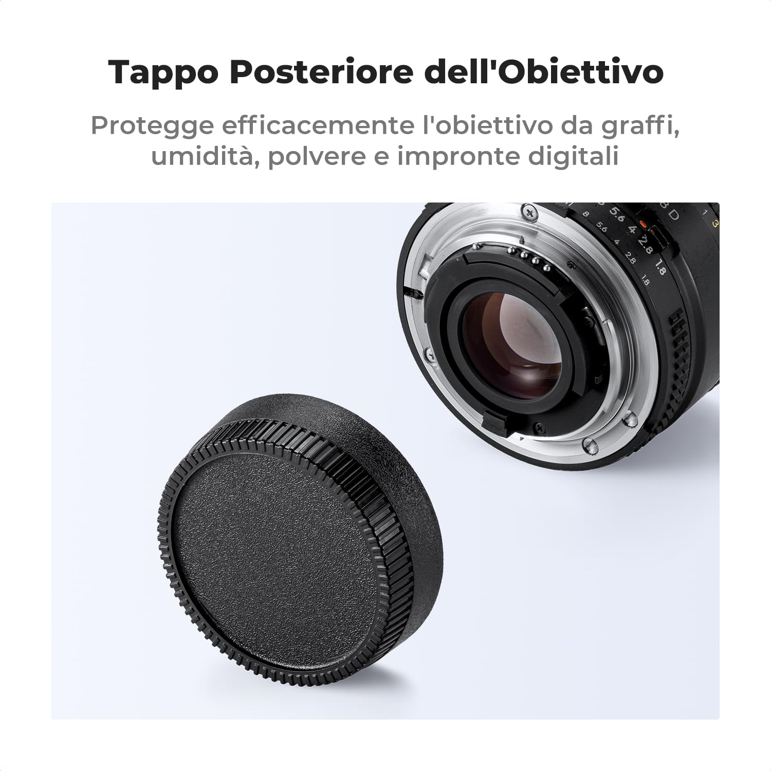 Coperchio Della Cassa Copriobiettivo Posteriore Per Nikon D5100 D350 D7000 D850 D810 D800 D750 D600 D3500 D3400 D3300 D3200 D3100 D5600 D5530 00 D5