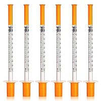 Vista 27 de SHAOTONG 10mL Syringe with 21 Gauge 1.5 Inch Needle Lab Disposable Sample Injection Syringes, 100 Pack