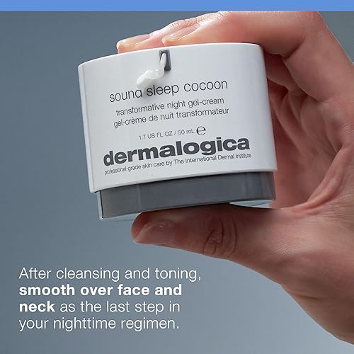 Miniatura 6 de Dermalogica Sound Sleep Cocoon - Gel de crema de noche para cara, hidratante revitalizante durante la noche con aceites esenciales, promueve un