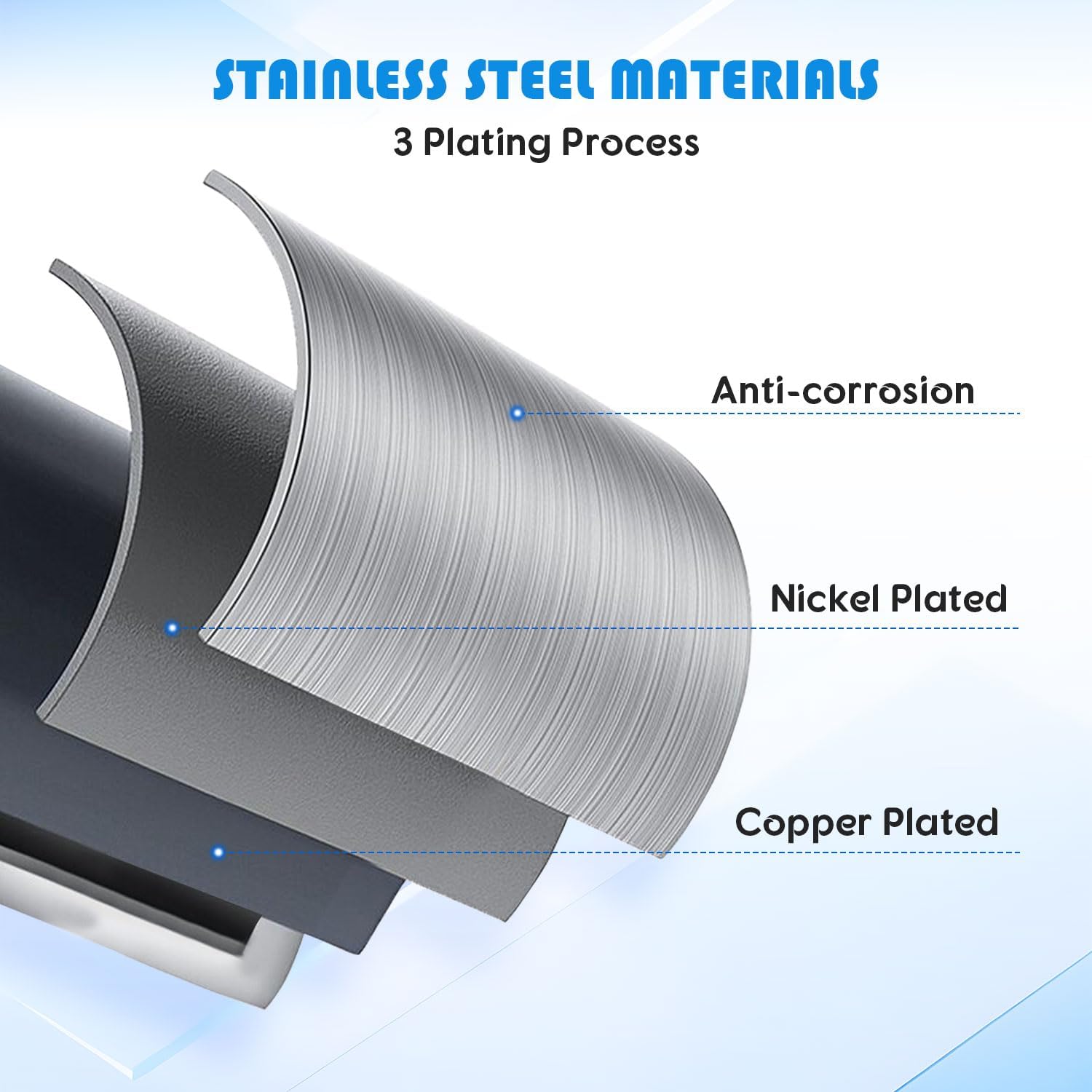 25 Pack Blank Magnetic Name Tags 304 Stainless Steel Durable DIY ID Name Badges Kit with Personalized Strong Magnet Office School Supplies 1" X 3" Black - Image 5