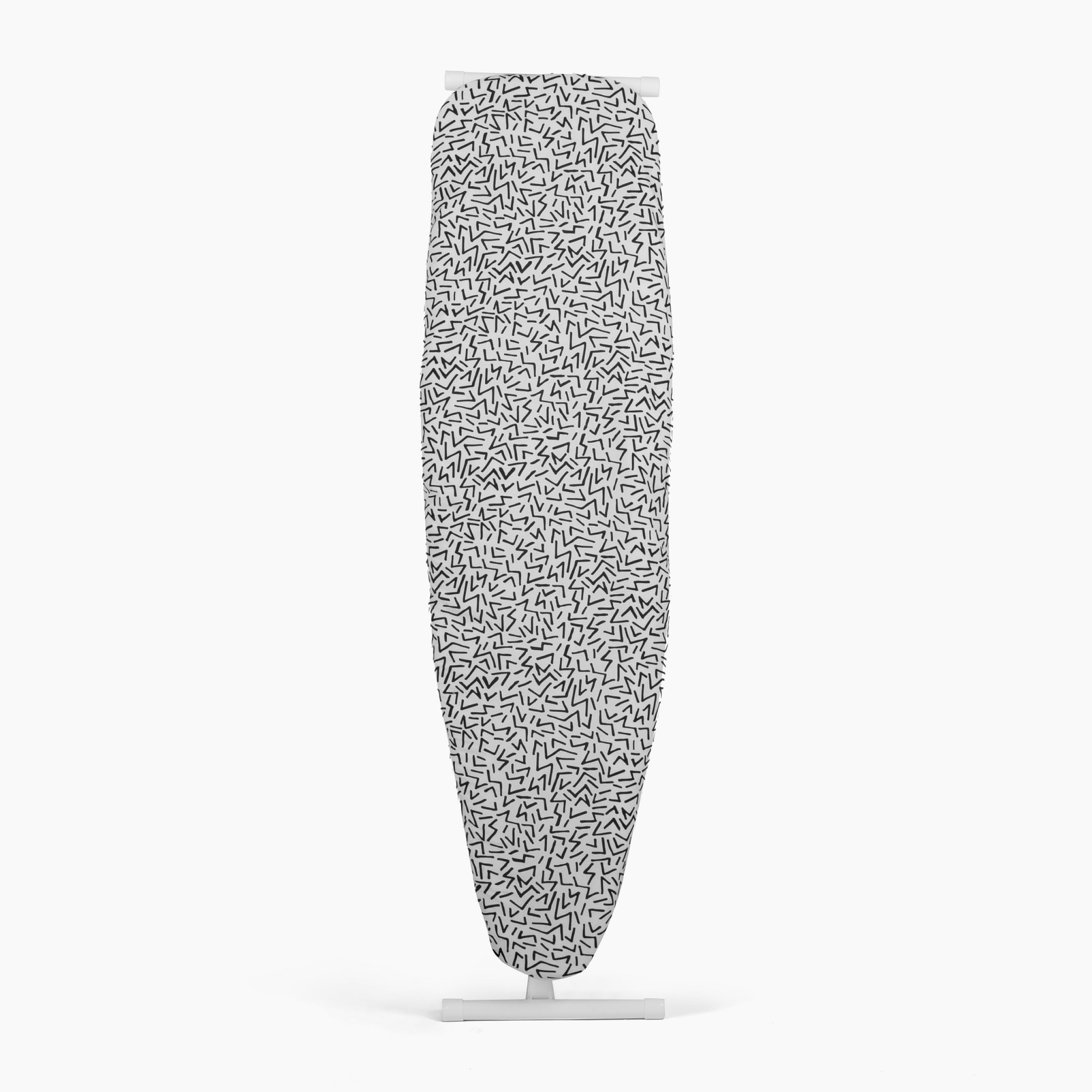 M Maxima, Ironing Board Cover and Pad, Better Quality, Fire-Resistant, Indestructible, Non-Fade Cotton with Teflon Coating, Compact 44x14, Fun