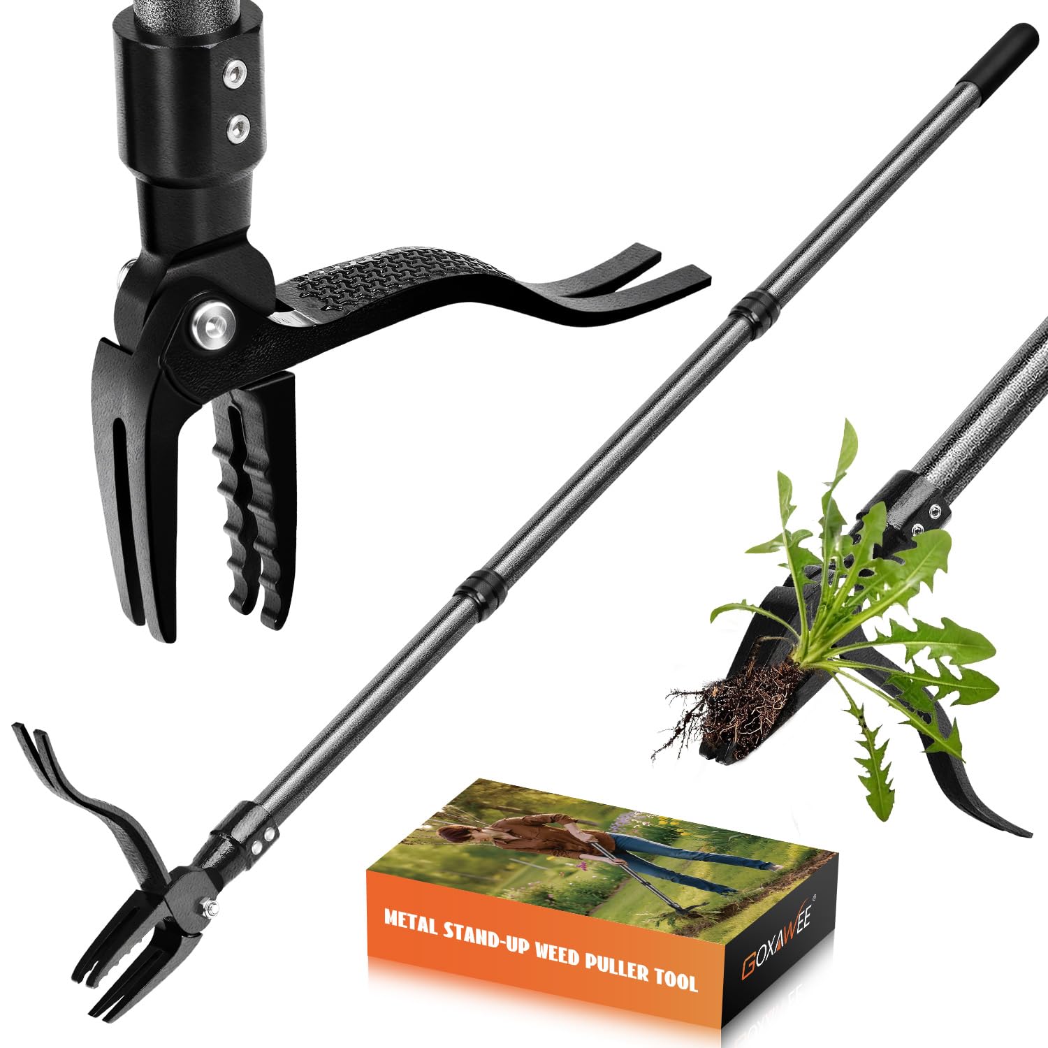 GOXAWEE Metal Weed Puller