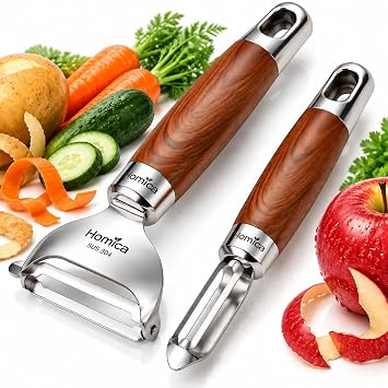 Stainless Steel Vegetable Peeler Set, 2 Piece