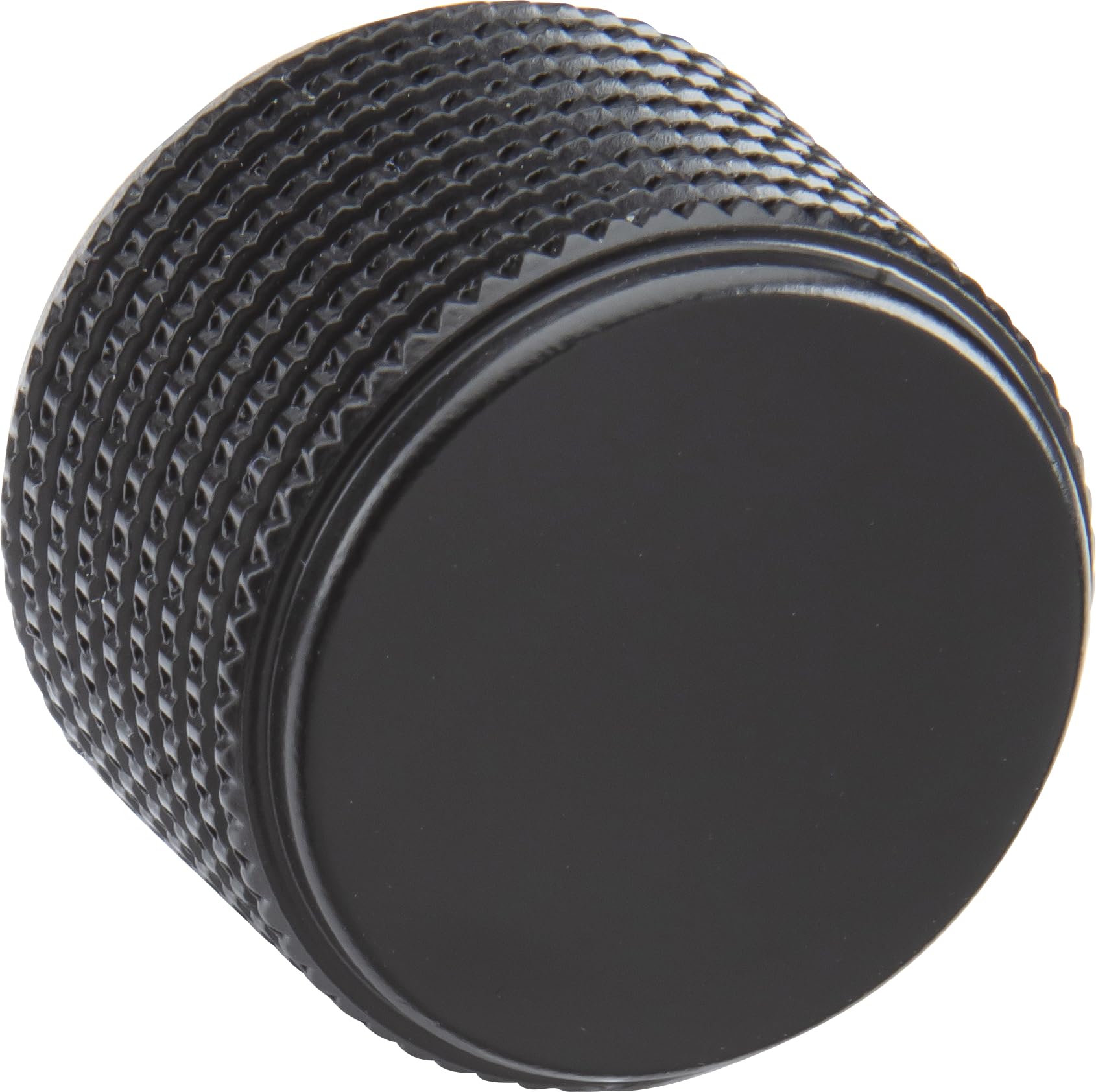 Knightsbridge Decorative Solid Metal Dimmer Cap - Matt Black