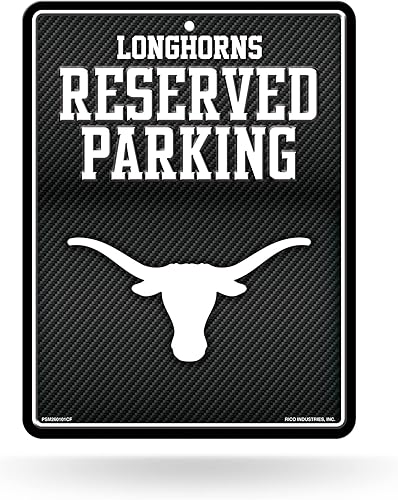 Vista 26 de Letrero de metal NCAA de 8.5 x 11 pulgadas, ideal para cueva de hombre, dormitorio, oficina, decoración del hogar Primario