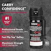 Vista 2 de SABRE Crossfire - Gel de pimienta, se despliega en cualquier ángulo, maximiza la adquisición de objetivos contra múltiples amenazas, clip